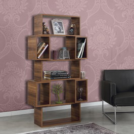 Hanah Home Estantería Box - Walnut